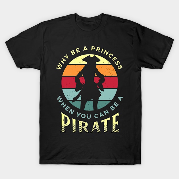 Funny Pirate Freebooter Buccaneer Caribbean Adventure Shirt T-Shirt by AlleyField